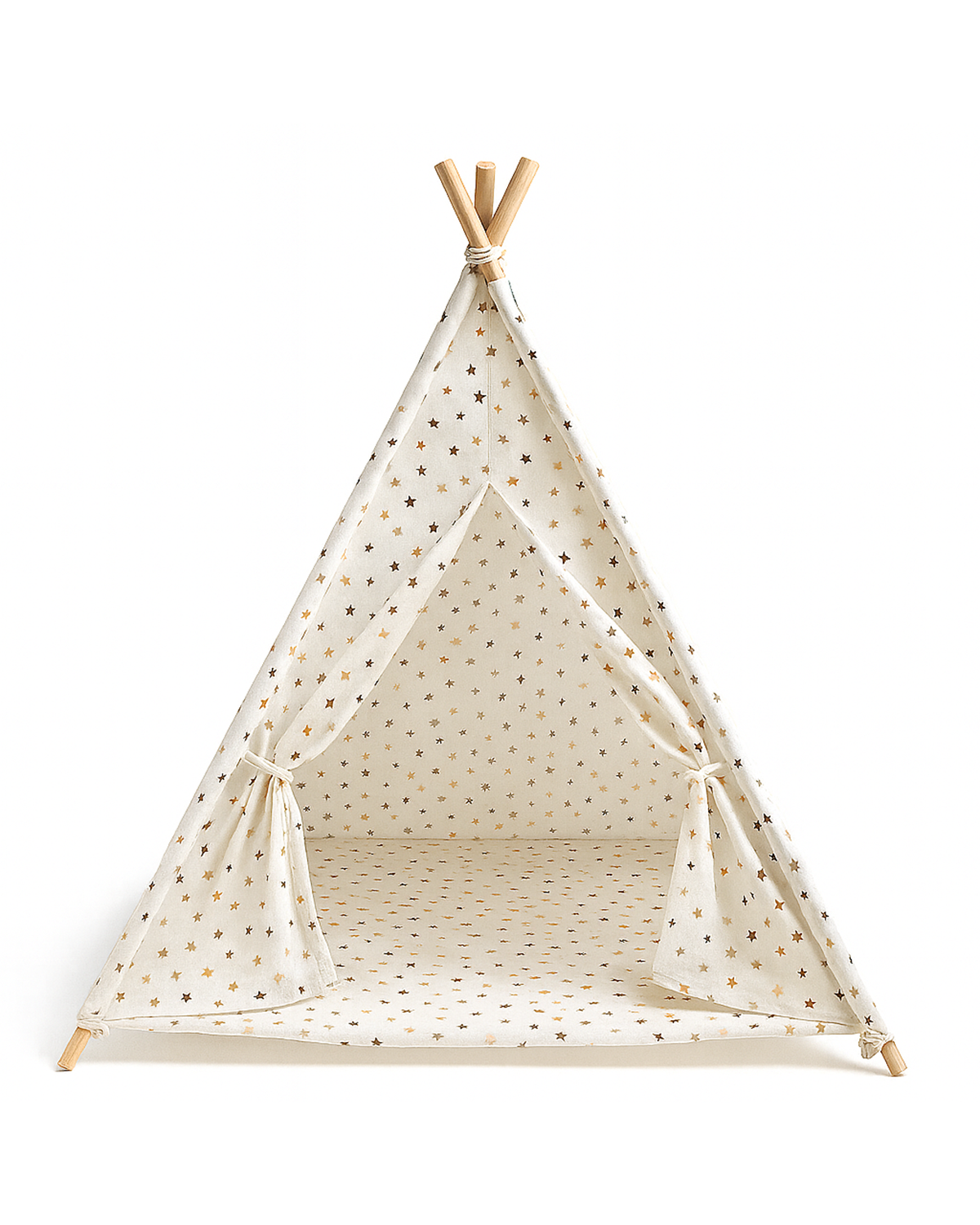 Üçgen Ahşap Oyun Çadırı