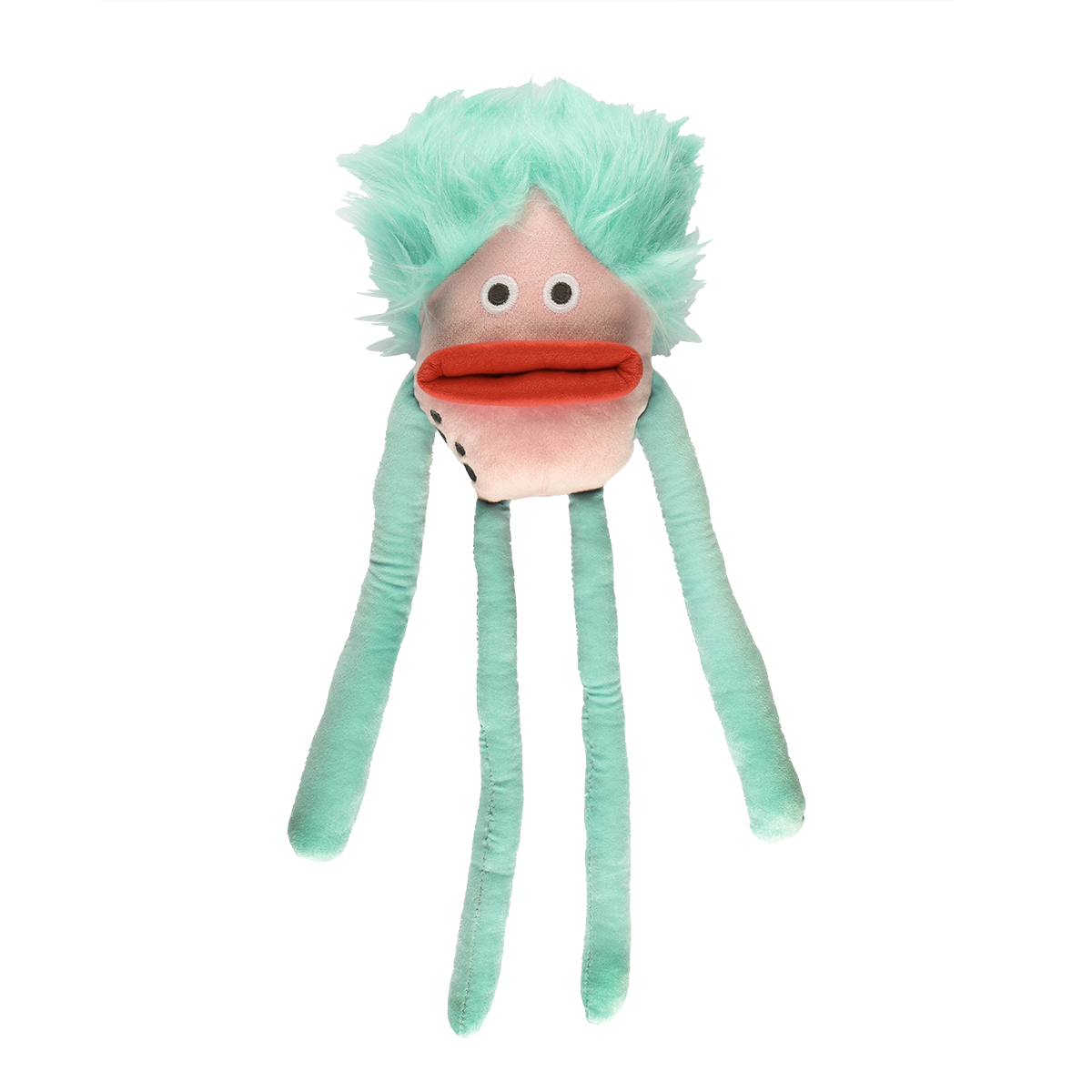 Mavi Saçlı Peluş Oyuncak