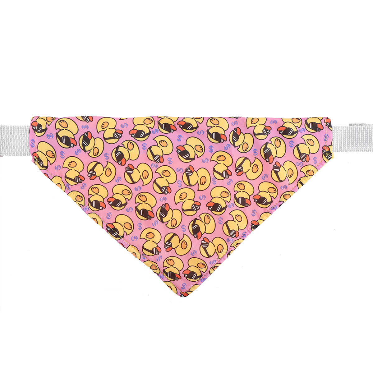 Pembe Ördek Desenli Bandana