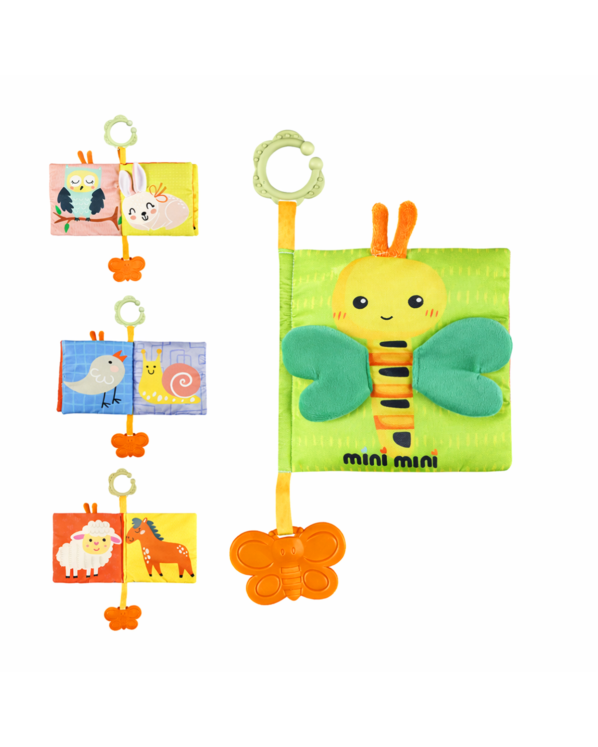 3D İlk Hayvanlarım Soft Kitap