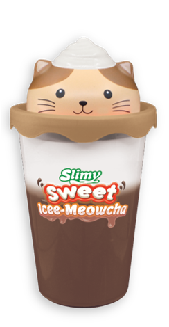 Slimy Sweet Soft & Squishy - Icee Meowcha Kahverengi