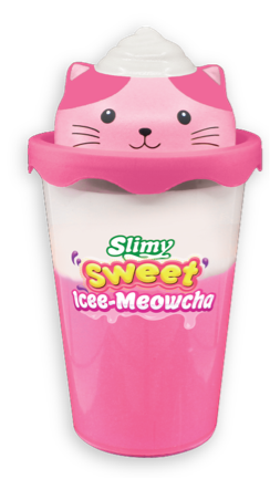 Slimy Sweet Soft & Squishy - Icee Meowcha Pembe