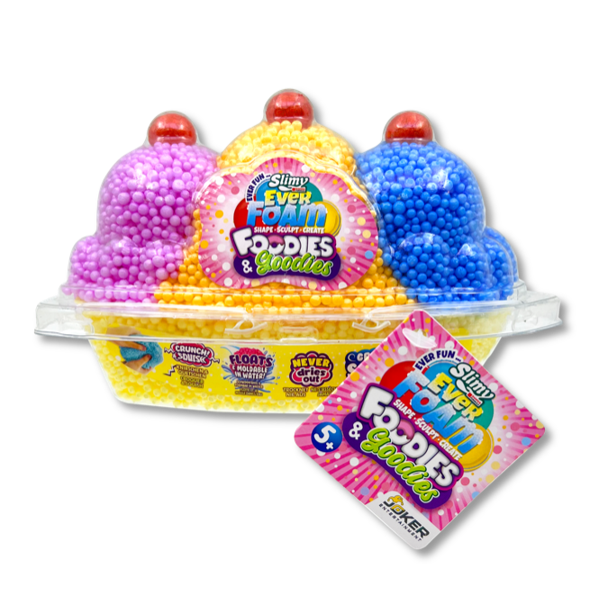 Slimy Ever Foam Foodies & Goodies
- Cupcake