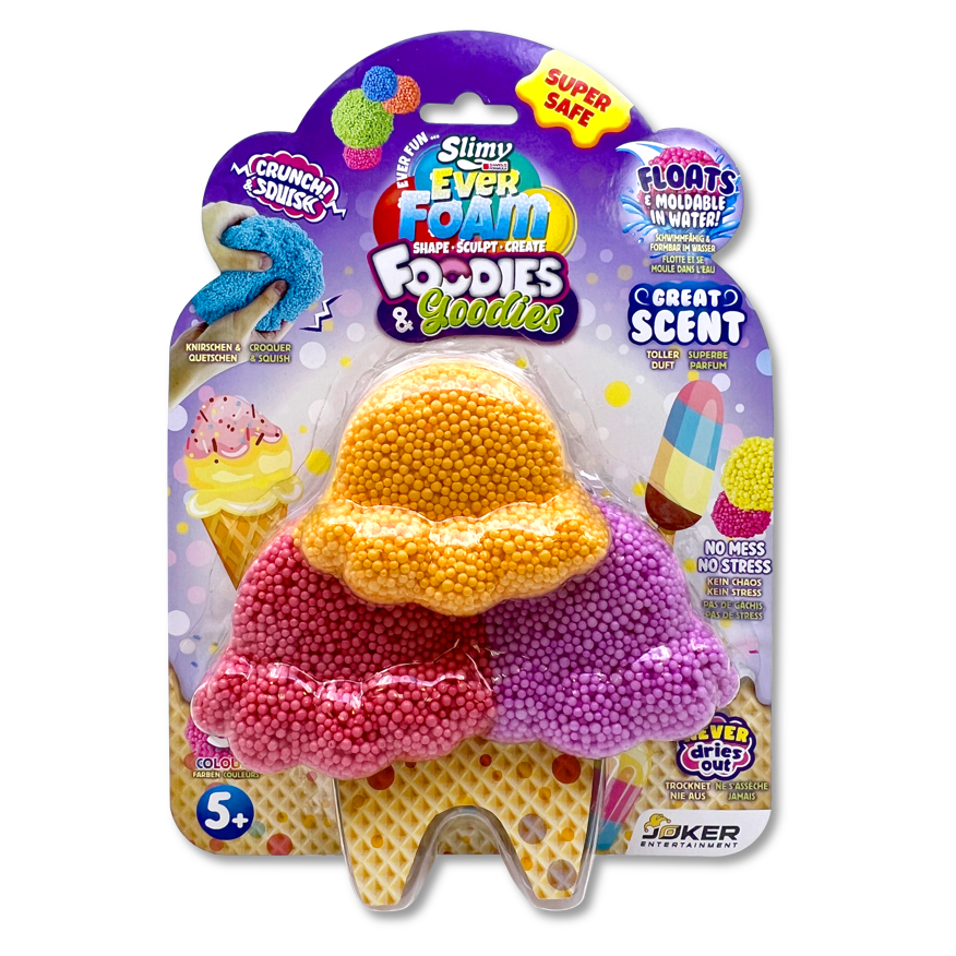Slimy Ever Foam Foodies & Goodies - Külahta Dondurma
