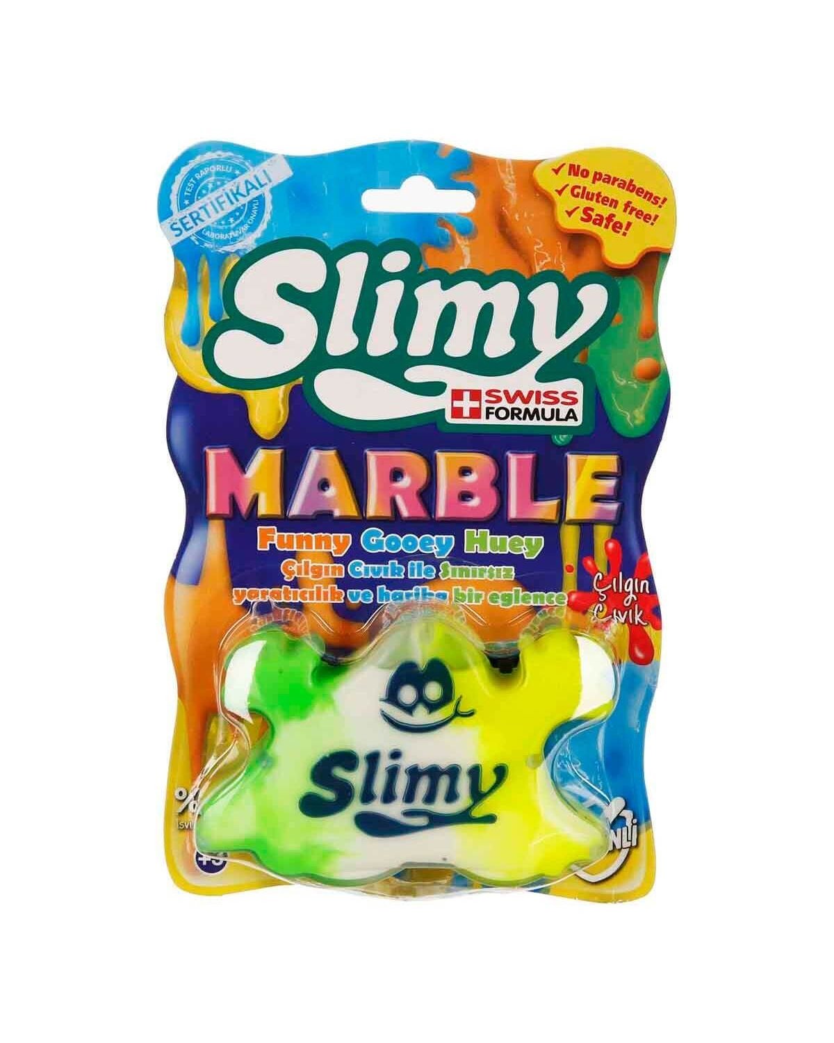 Slimy Jöle Marble - Sarı-Yeşil