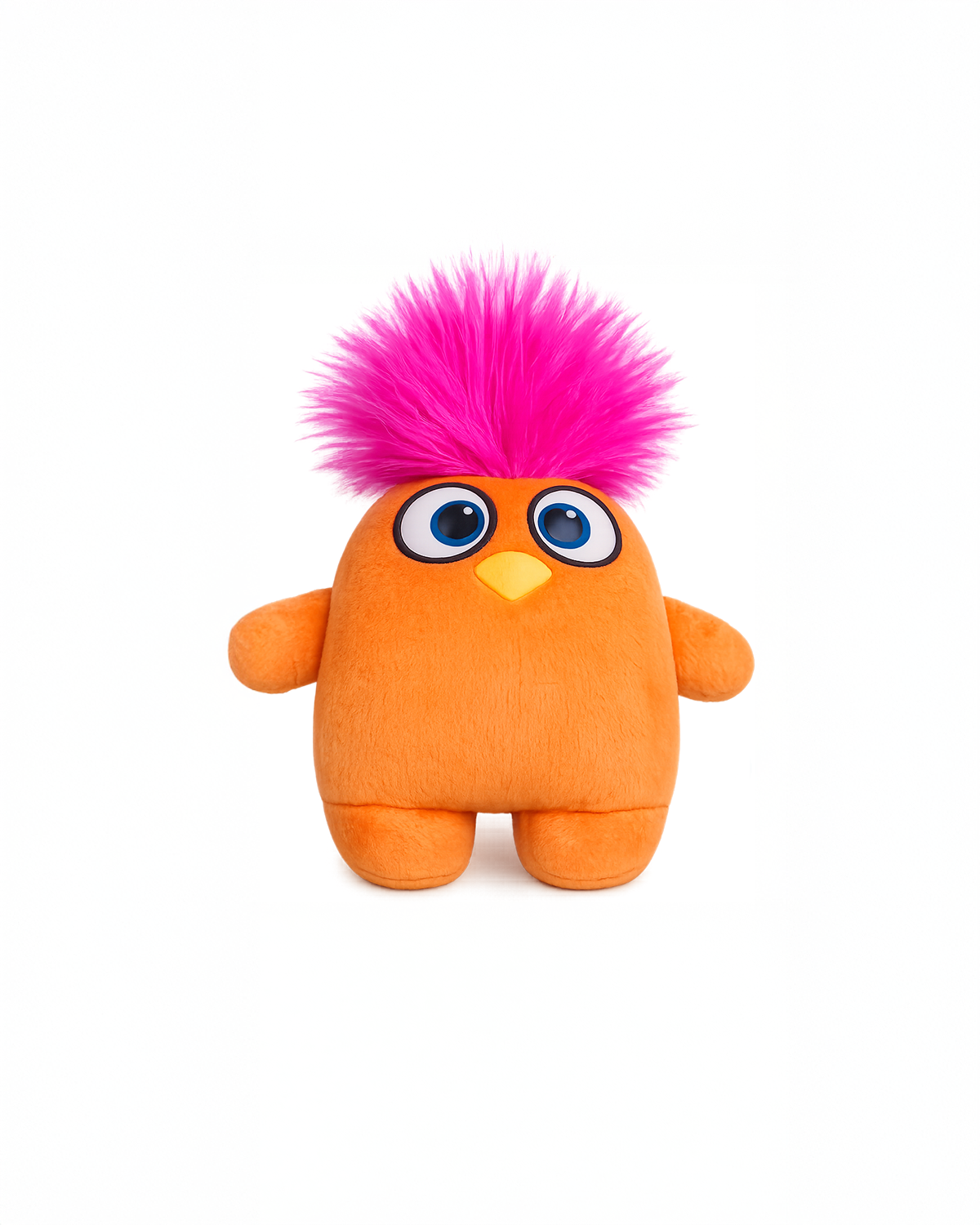 Plush Pals Renkli Saçlı Sevimli Civciv Peluş Oyuncak | Yumuşak Peluş Karakter 🐥💖  Ürün Açıklaması: